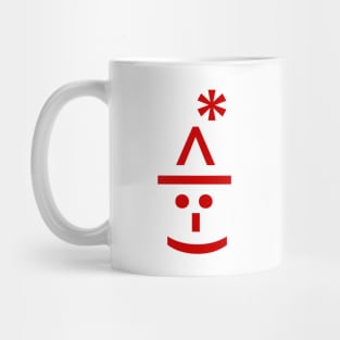 Christmas Elf Emoticon Mug